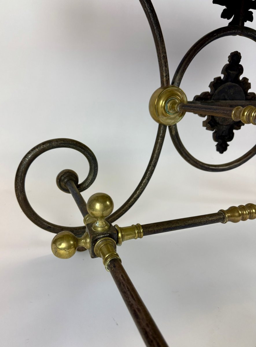Wrought Iron Butcher's Table – France, Late 19th Century-photo-6
