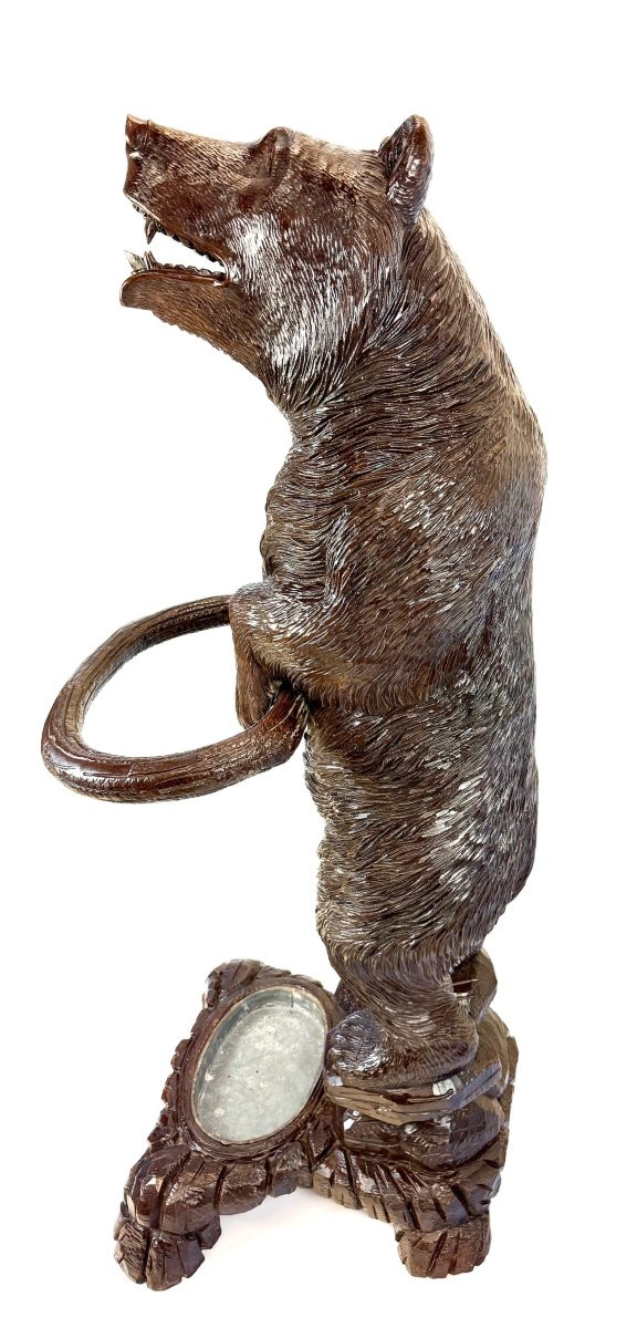 Ours debout, porte-parapluies Forêt-Noire,-photo-4