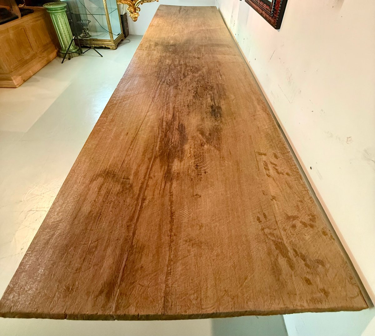 Grande table  - table à tréteaux-  L357 cm-photo-2