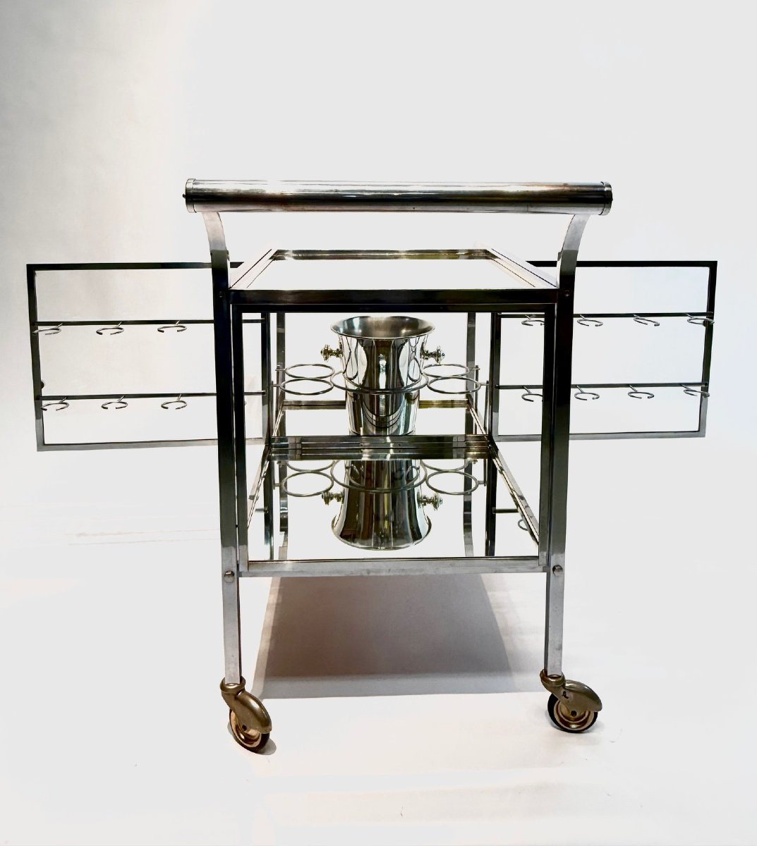 An Art Deco Rolling Bar Cart-photo-2