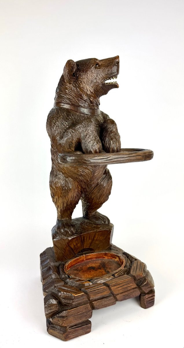Umbrella Stand, Bear, Black Forest-photo-3