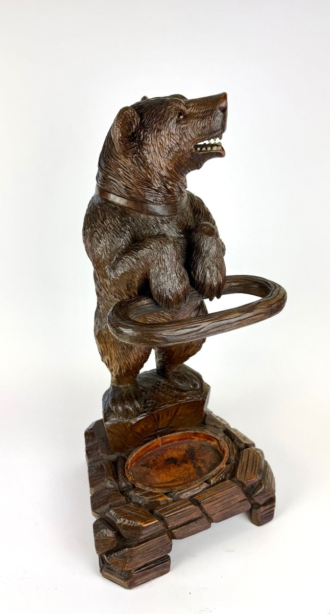 Umbrella Stand, Bear, Black Forest-photo-4