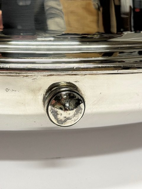 Silver-plated Bain-marie With Domed Cover, Dating From The Early 20th Century. -photo-3