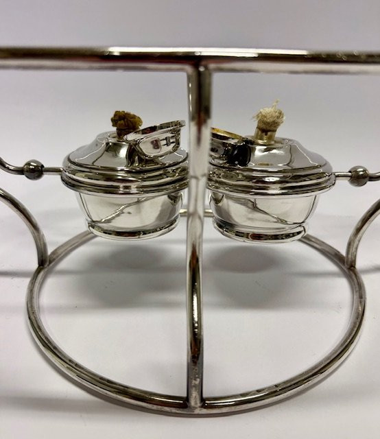 Silver-plated Bain-marie With Domed Cover, Dating From The Early 20th Century. -photo-6