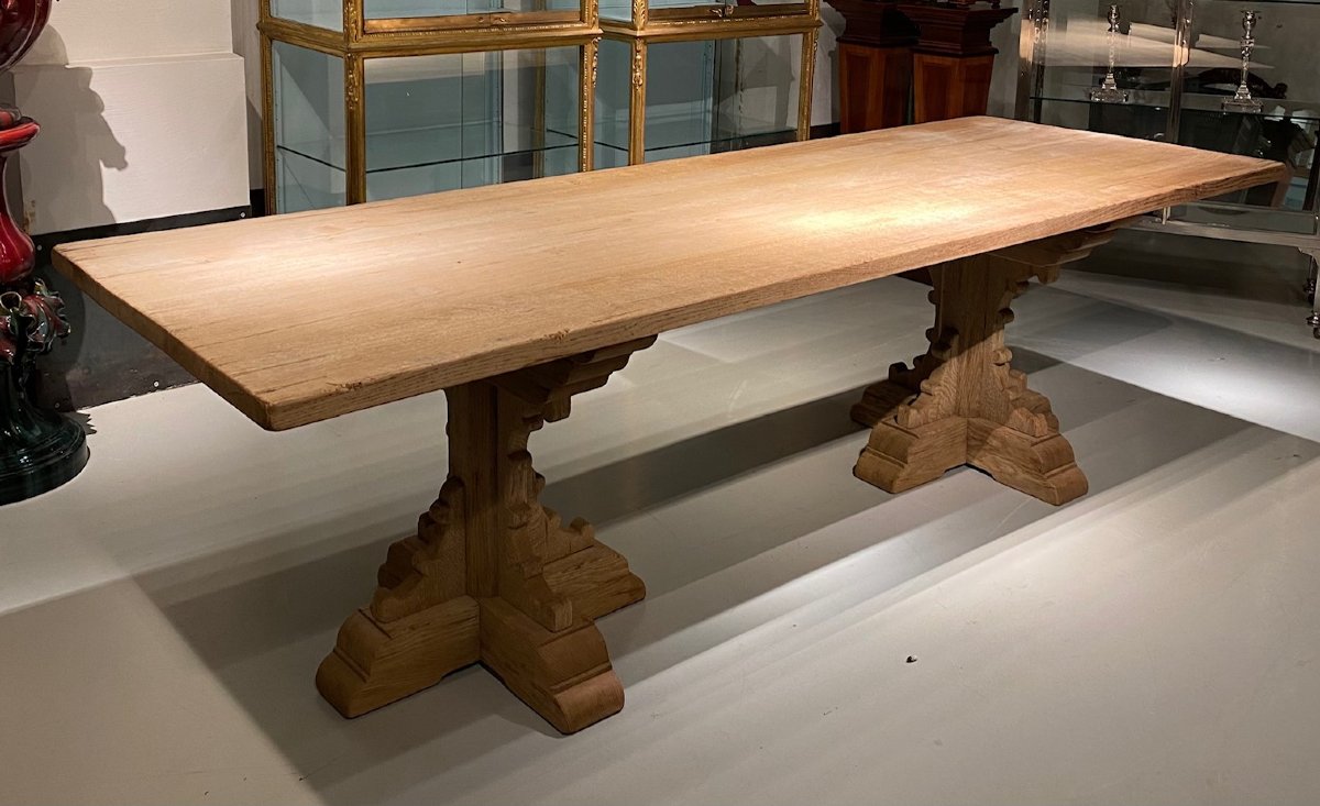 Grande Table En Chêne-photo-2