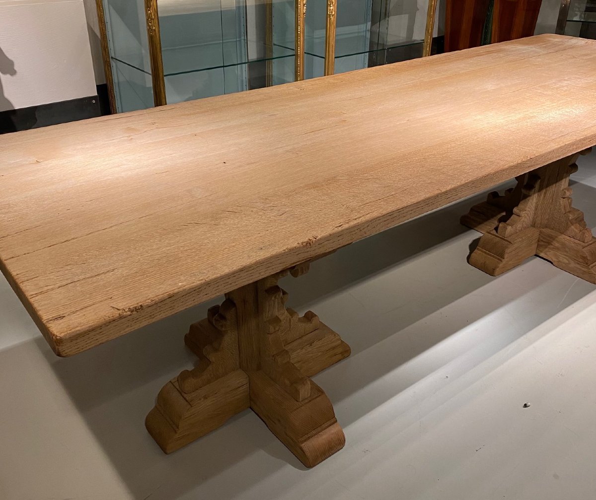 Grande Table En Chêne-photo-3