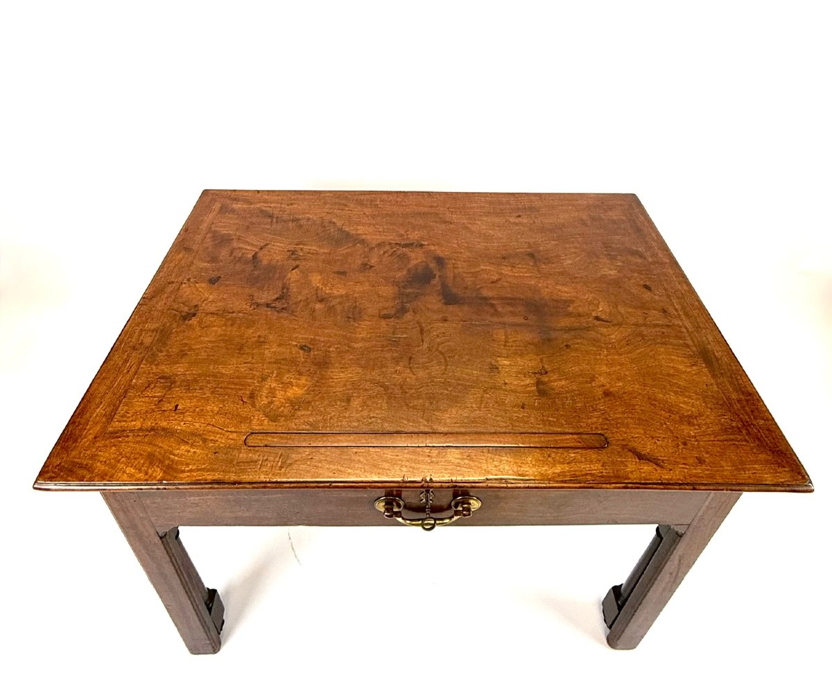 George III  Mahogany Architect's Table-photo-4