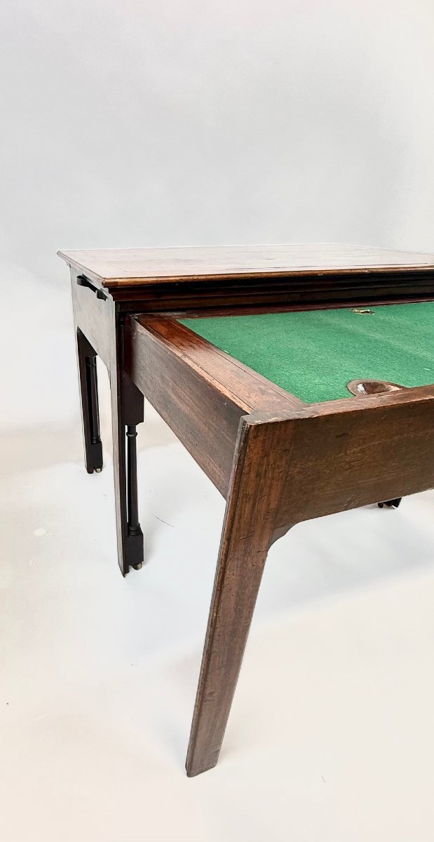 George III  Mahogany Architect's Table-photo-1