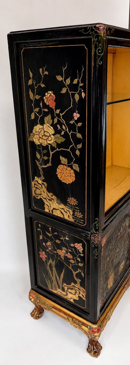 Maison Franck – Chinoiserie Display Case, Antwerp, Circa 1930-photo-2