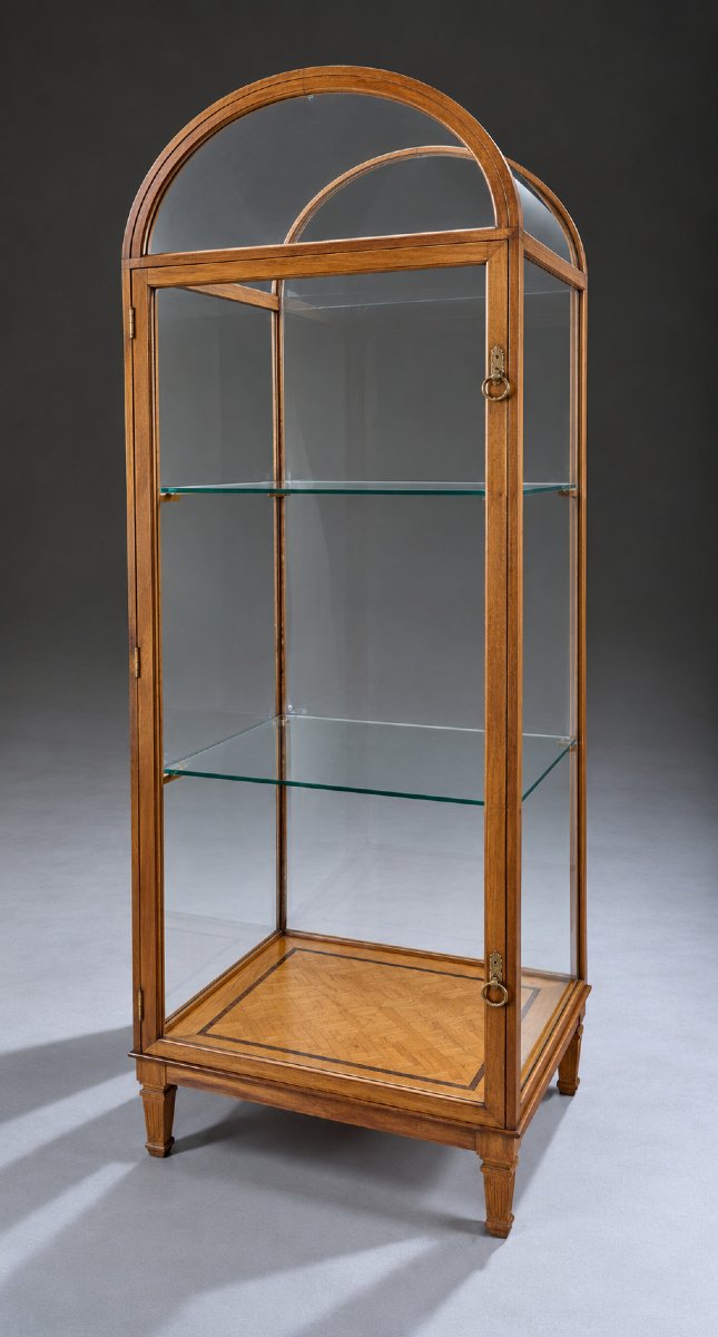 Mahogany Display Cabinet – England, Circa 1900