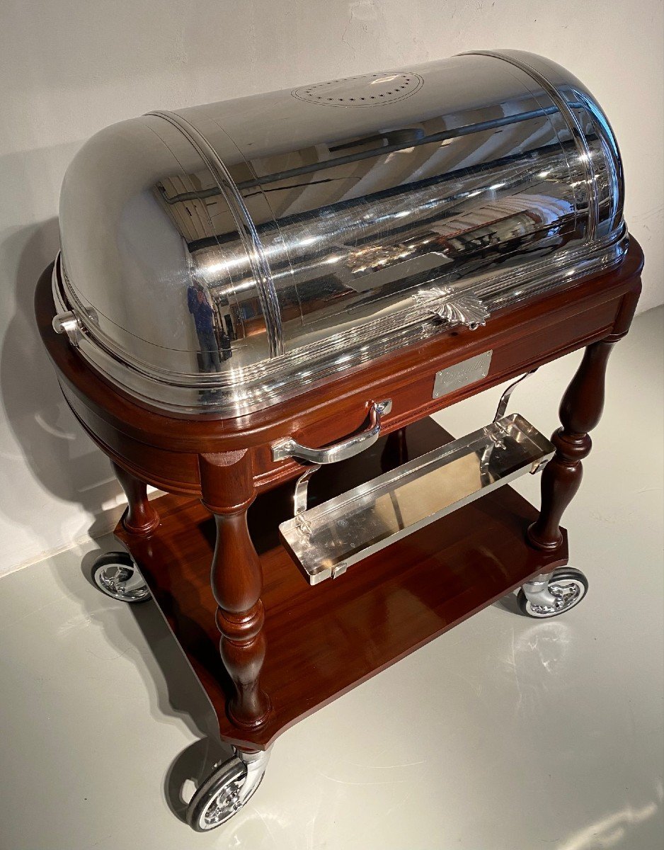 Carving Trolley By Christofle Paris-photo-3