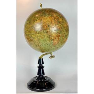 Grand Globe Terrestre J.forest  H 88cm.