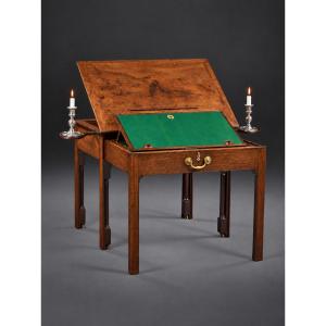 George III Mahogany Architect's Table