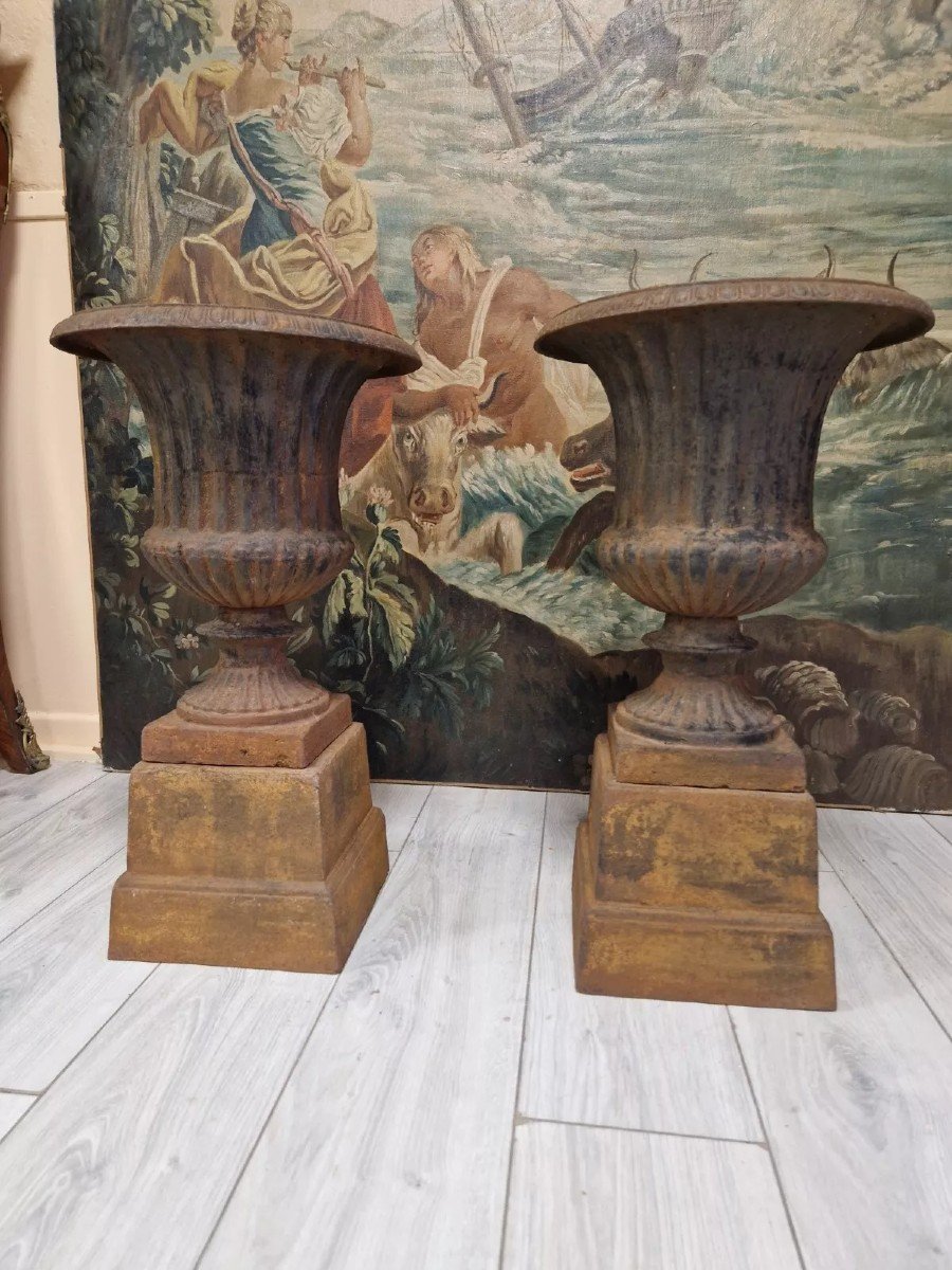 Pair Of Large Medici Vases-photo-1