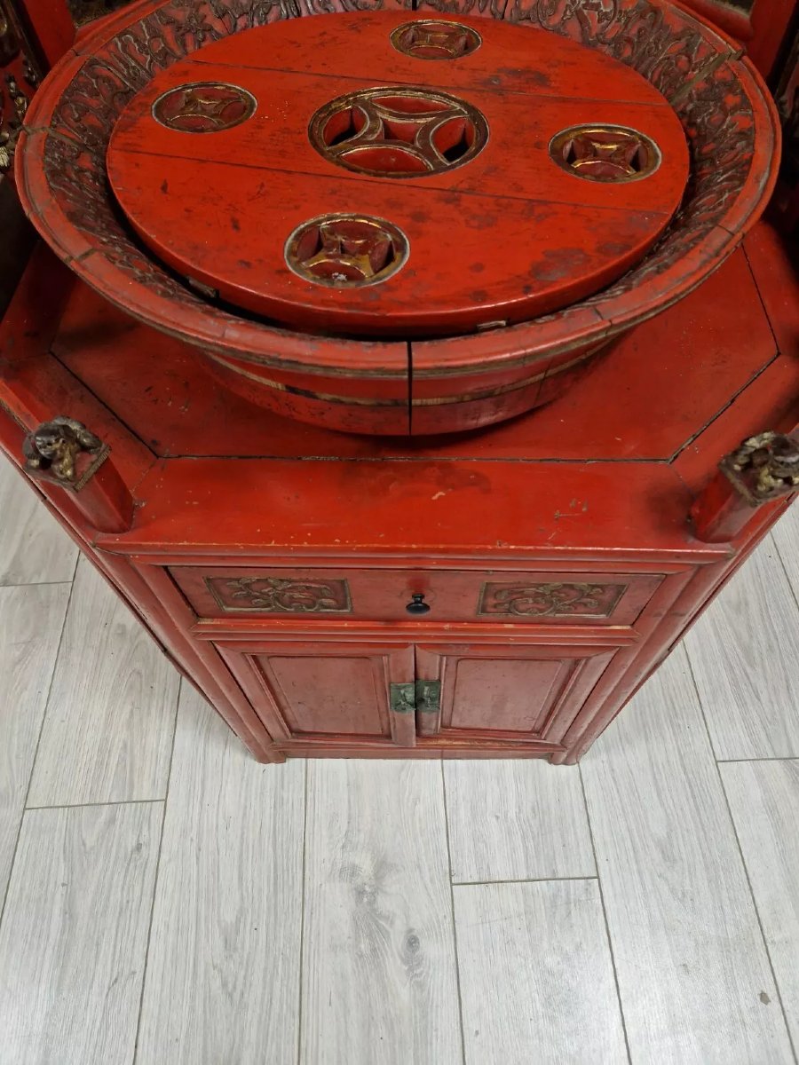 Antique Chinese Washbasin From The Qing Dynasty-photo-4