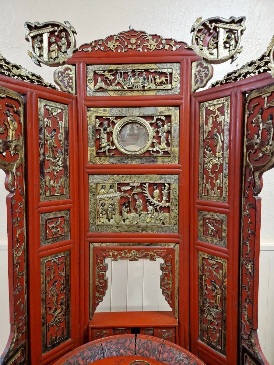 Antique Chinese Washbasin From The Qing Dynasty-photo-5