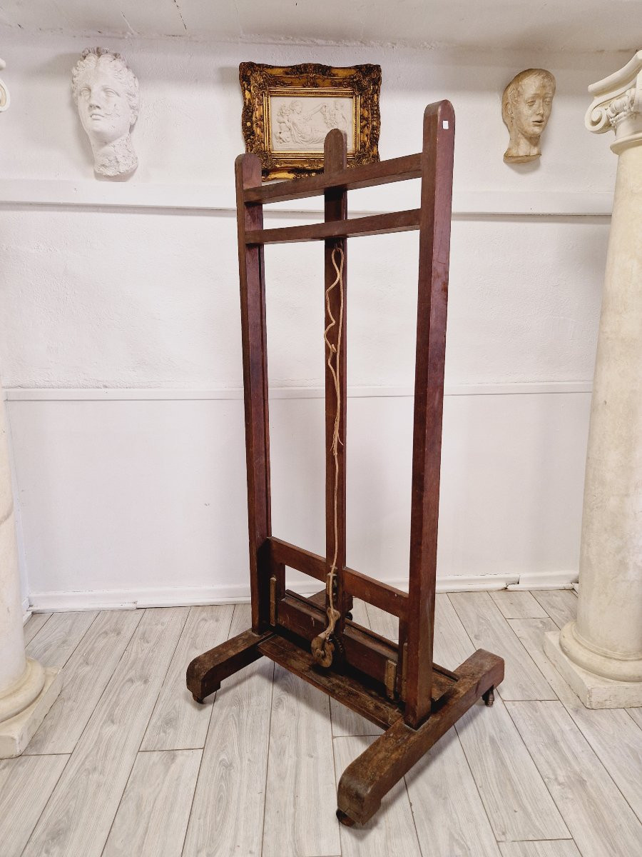 Chevalet de peinture français ancien de Bonhomme Paris-photo-7