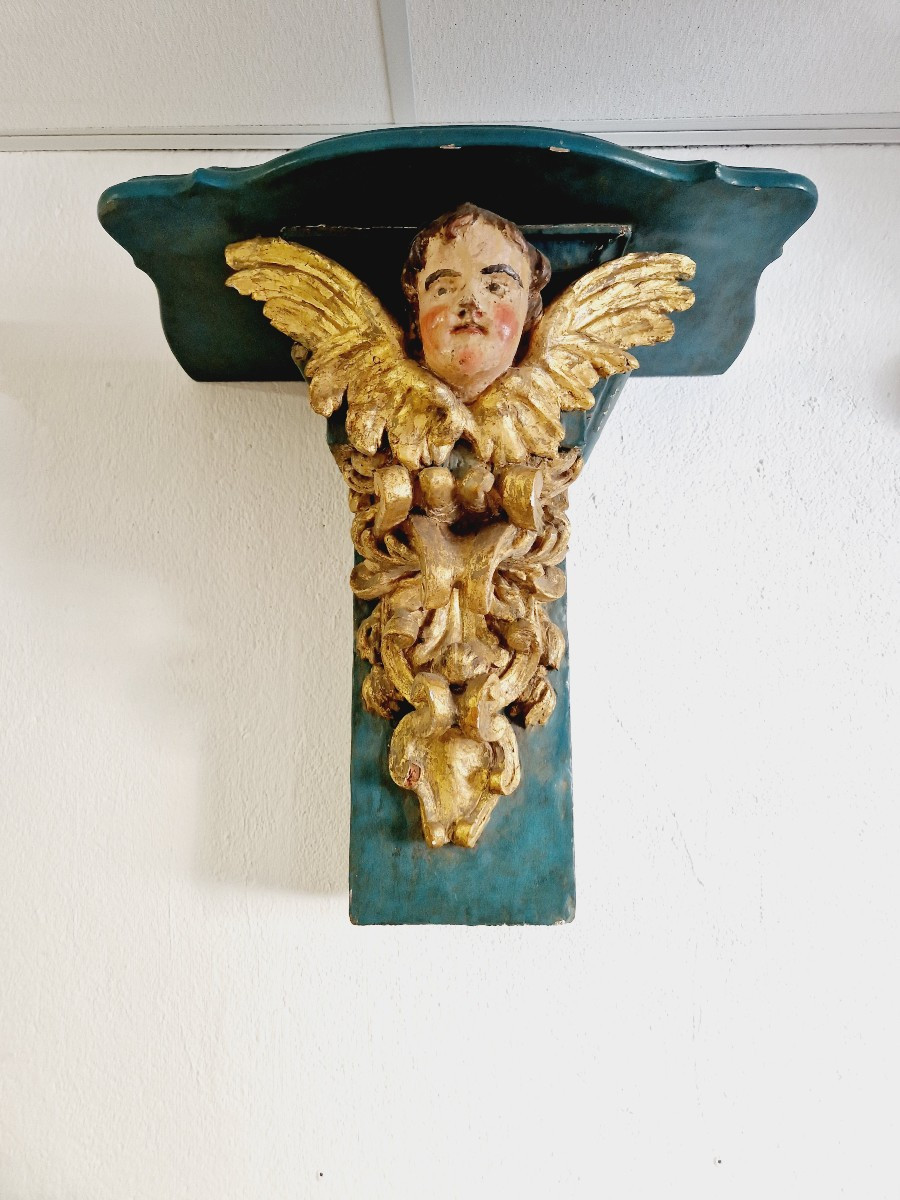Antique 19th Century Religious Console