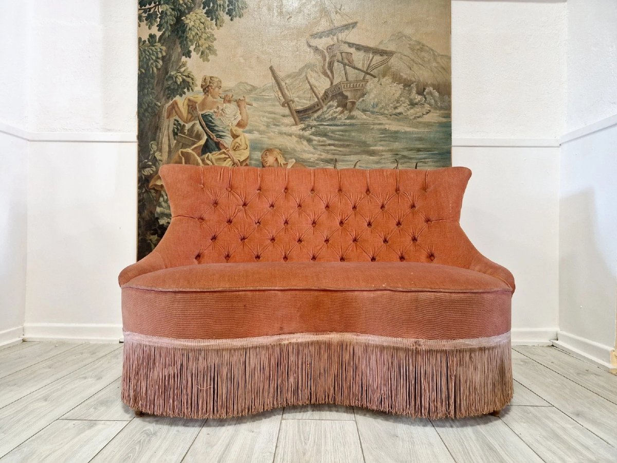 Canapé Et Chaises Antiques Français De Napoléon-photo-3