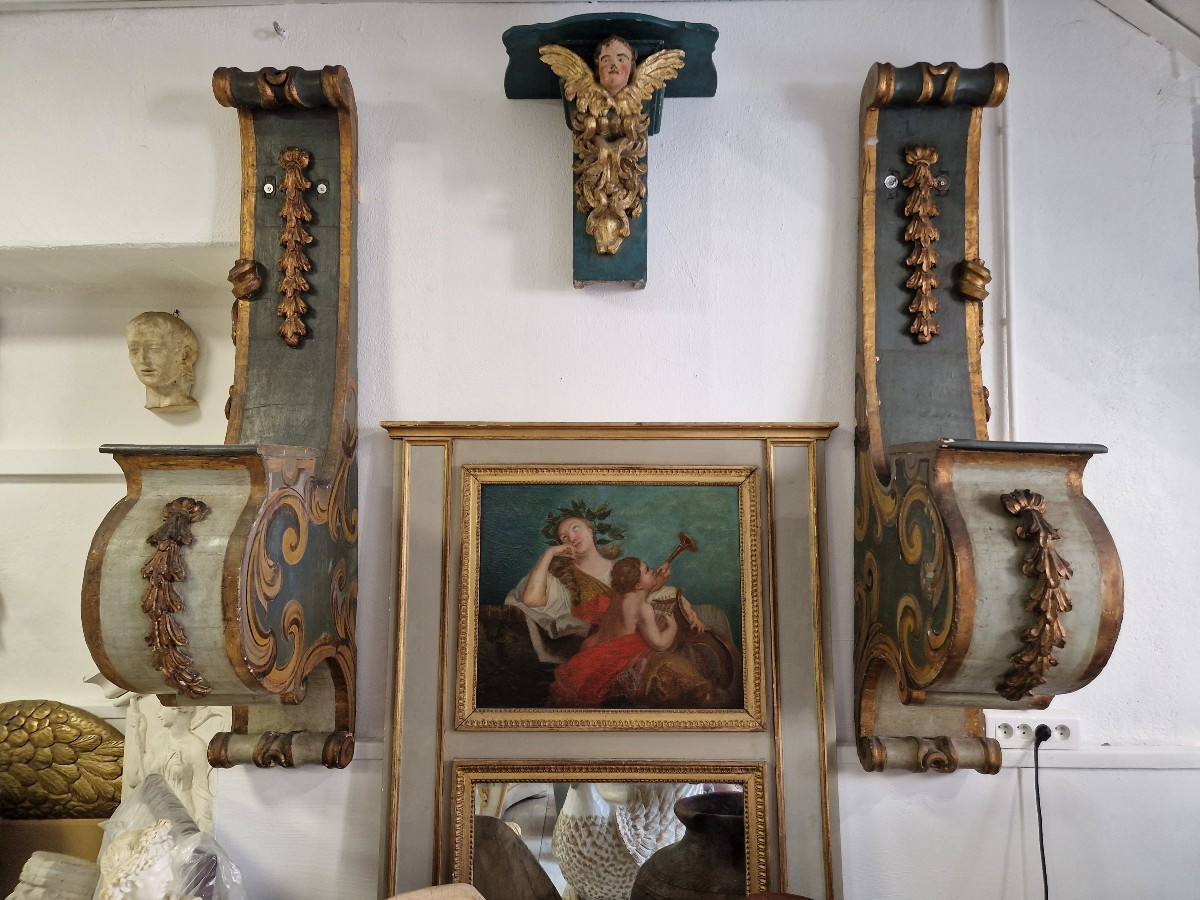 Pair Of 18th Century Consoles