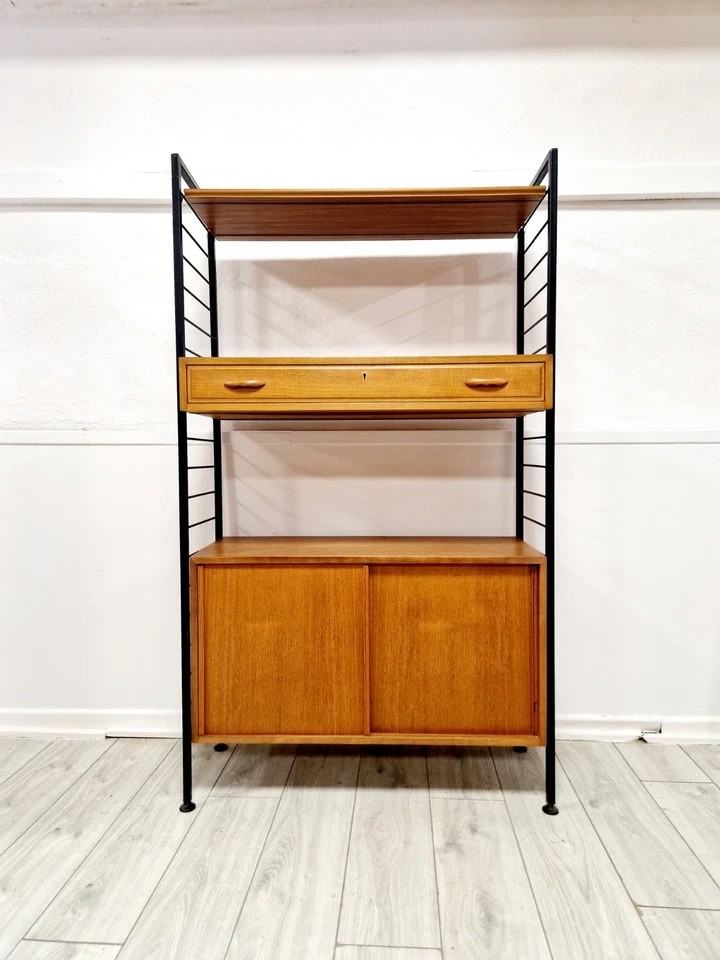 Armoire à étagères Ladderax des années 50