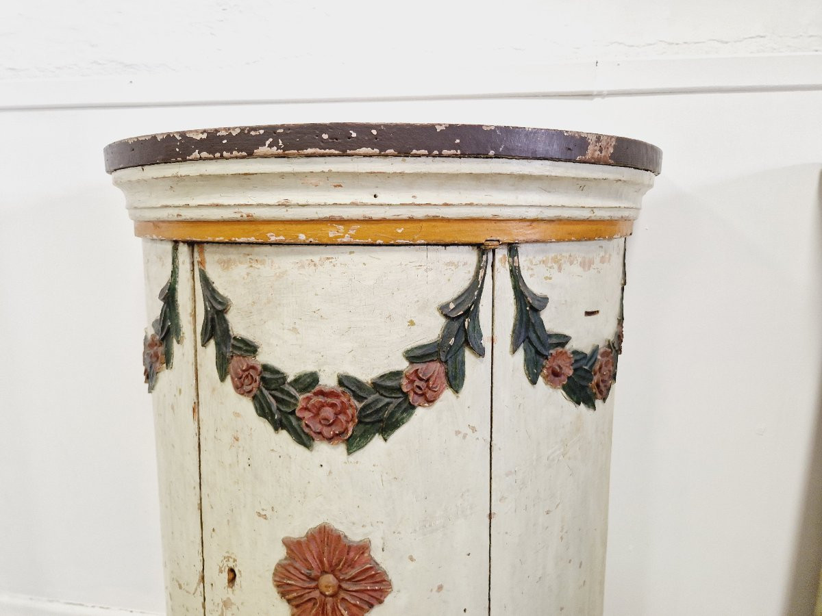 Pair Of 18th Century Tambour Cabinets-photo-3