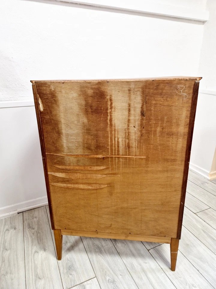 Commode Austinsuite en teck des années 50 vintage-photo-2