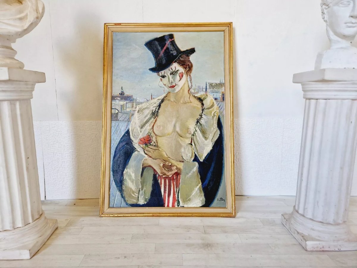 Mid-century Nude Painting, Mrs. Paris-photo-6