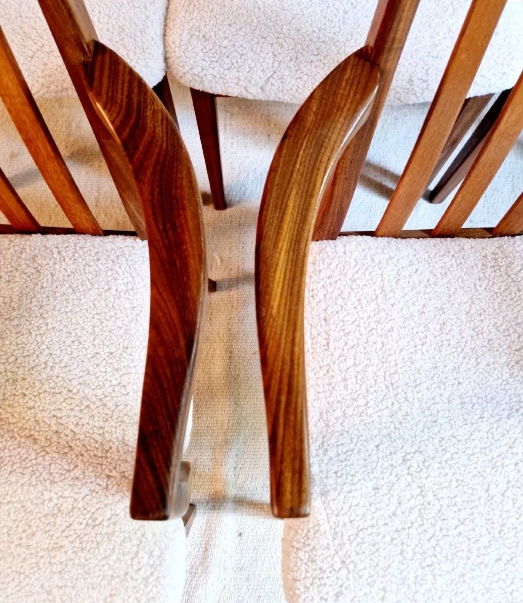 6 chaises de salle à manger G-PLAN du milieu du siècle-photo-4