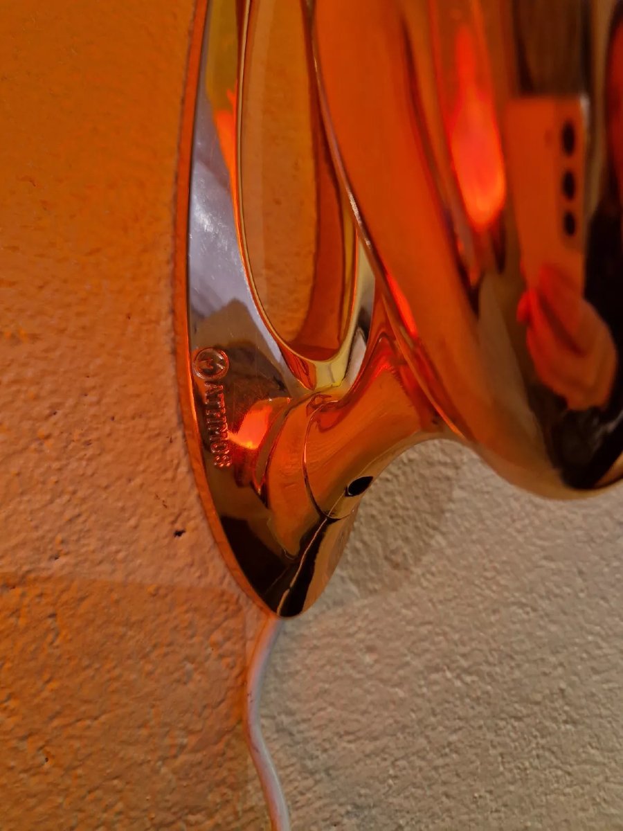Pair Of Vintage Style Larva Wall Lights-photo-1
