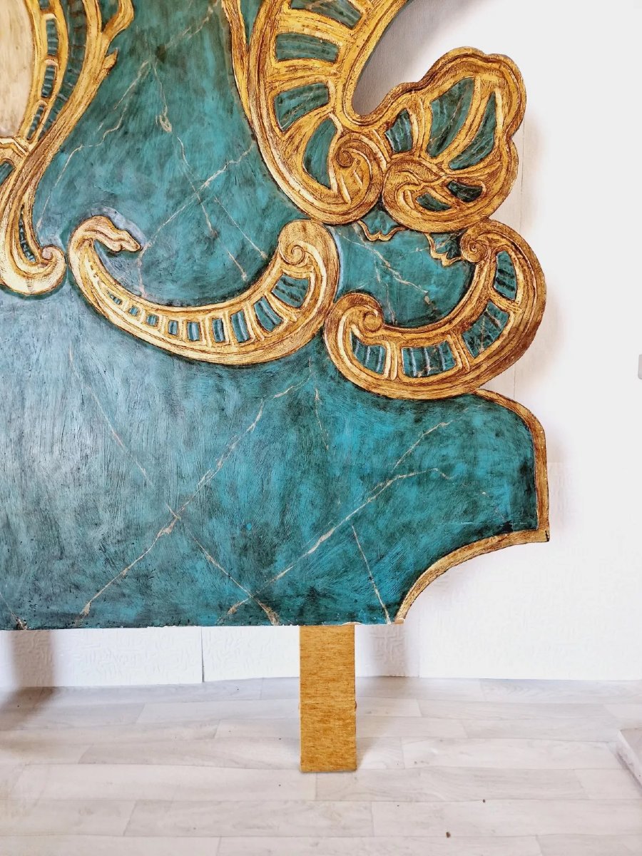 Huge Vintage Venetian Headboard-photo-2
