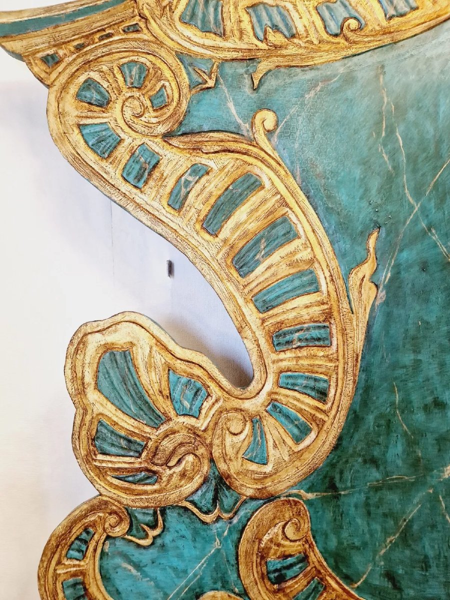 Huge Vintage Venetian Headboard-photo-7