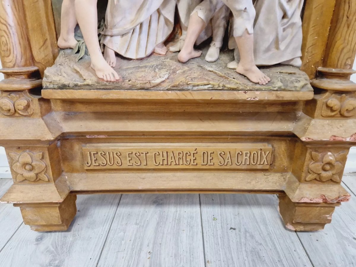 Church Sculptures Reliefs Stations Of The Cross X10-photo-3
