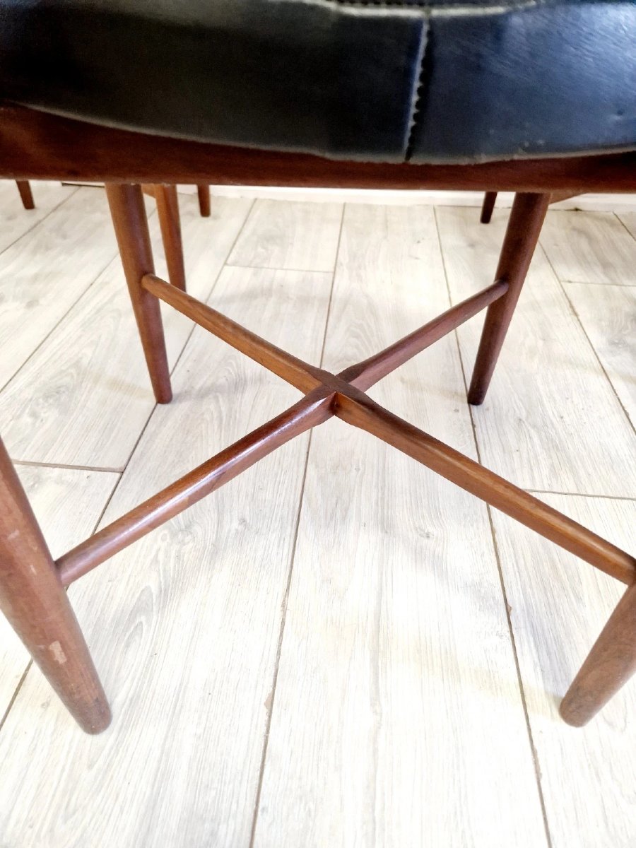 Table à manger et 4 chaises G-Plan du milieu du siècle-photo-4