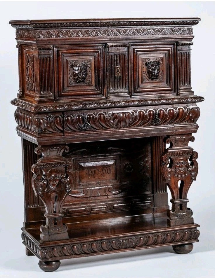Antique Italian Renaissance Style Wardrobe
