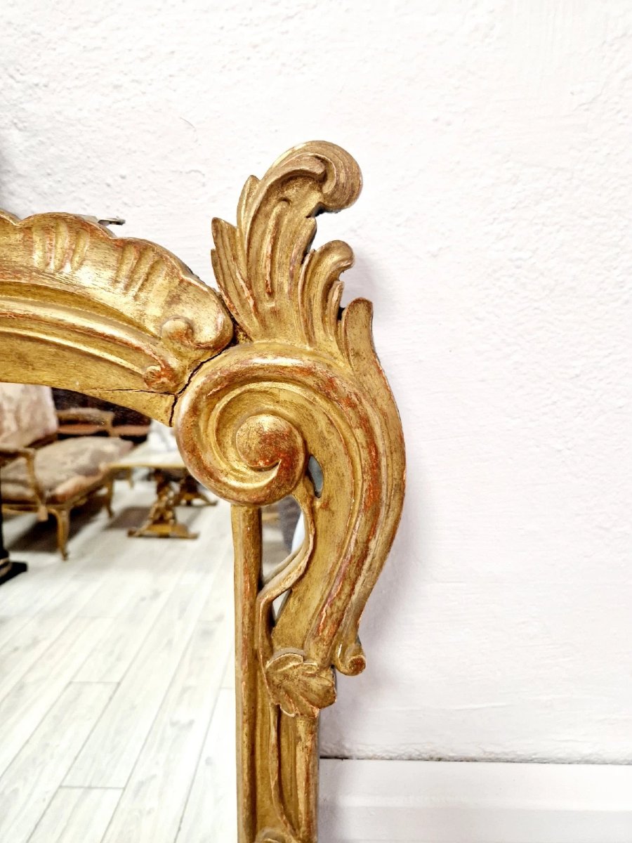 Large 18th Century French Louis XVI Style Mirror-photo-5