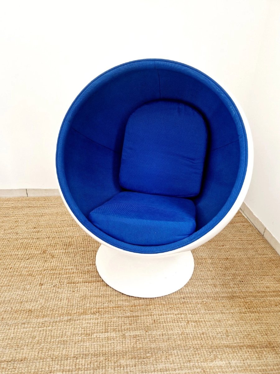 Chaise Boule Vintage de Style Eero Aarnio-photo-3