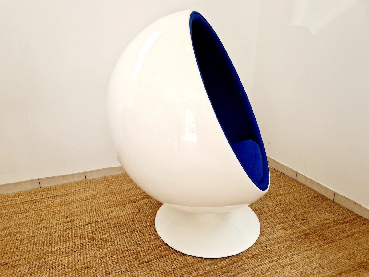 Chaise Boule Vintage de Style Eero Aarnio-photo-7