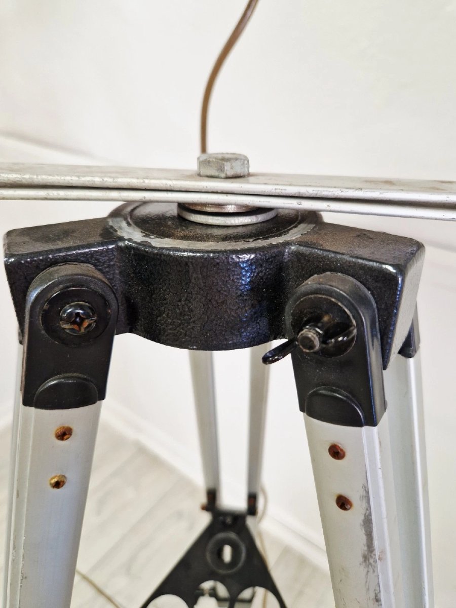 Lampadaire de studio industriel vintage-photo-7