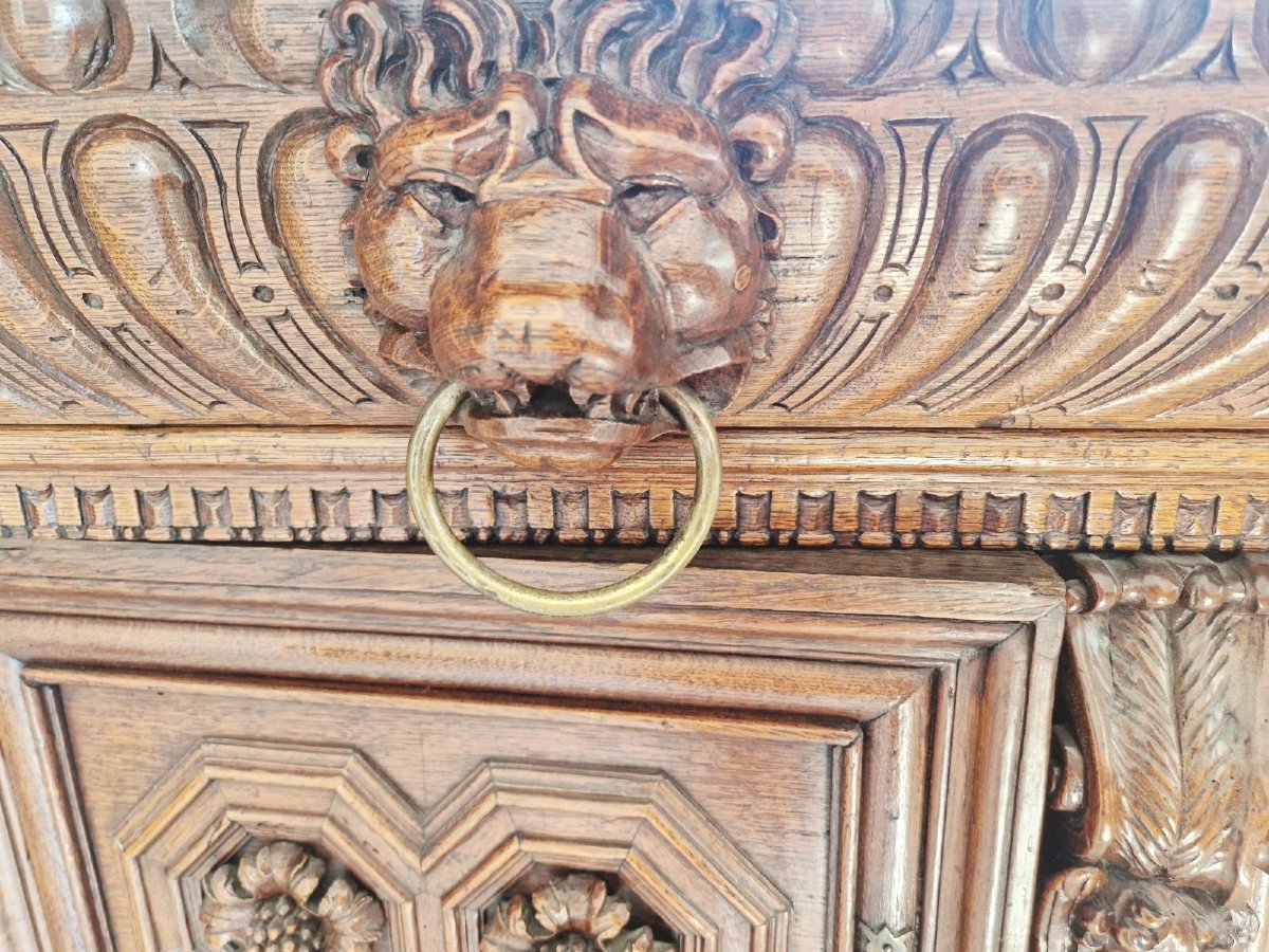 Antique 19th Century French Renaissance Wardrobe-photo-1