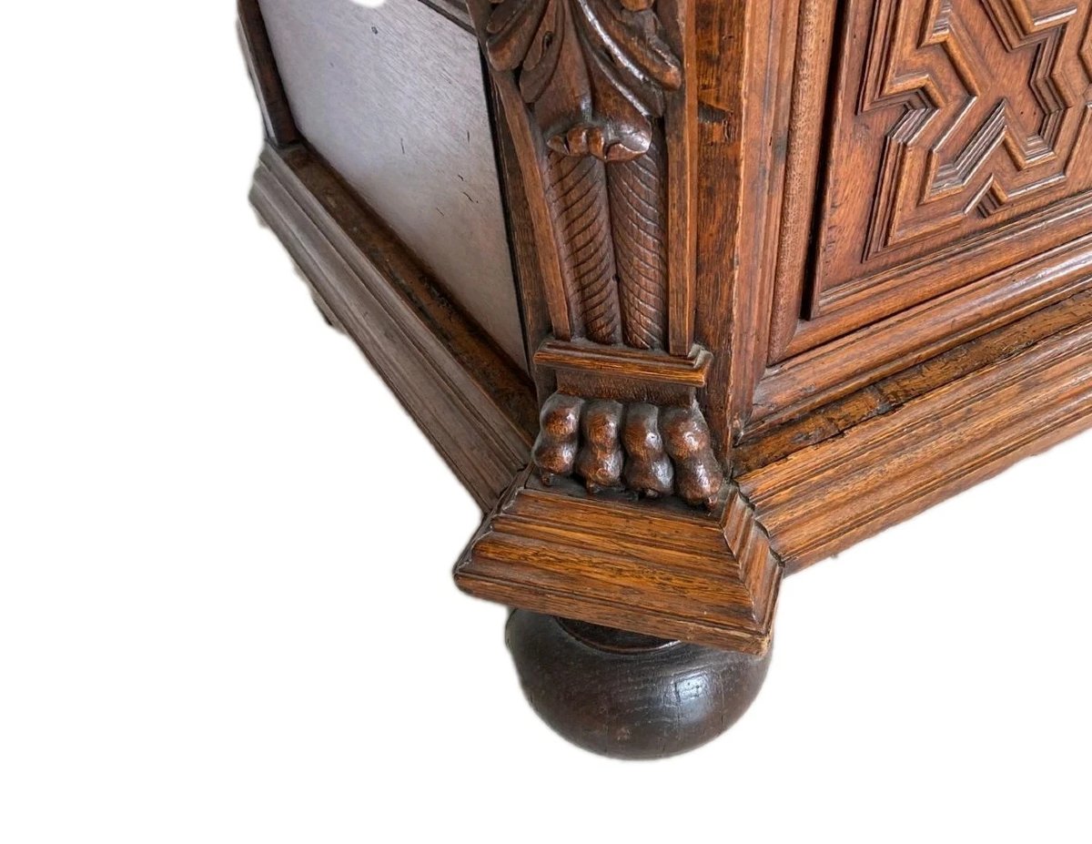 Antique 19th Century French Renaissance Wardrobe-photo-4