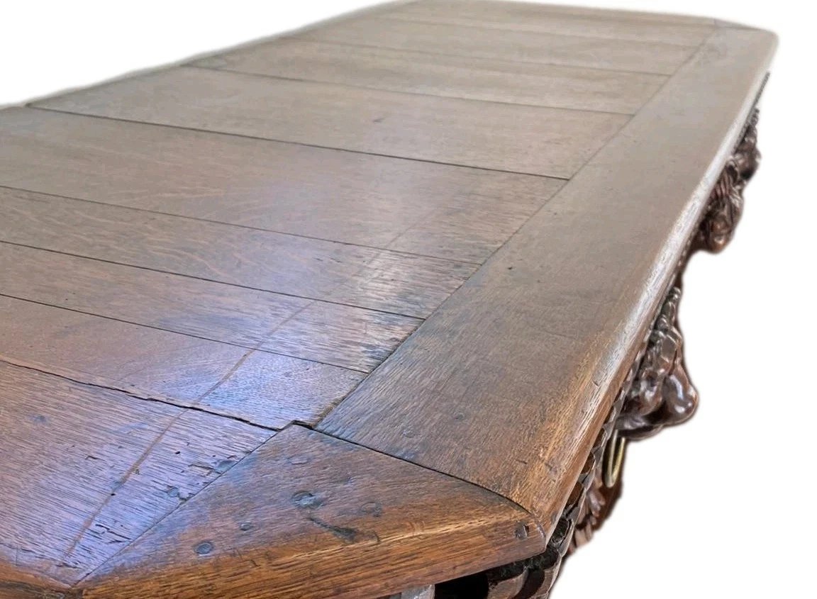 Antique 19th Century French Renaissance Wardrobe-photo-8