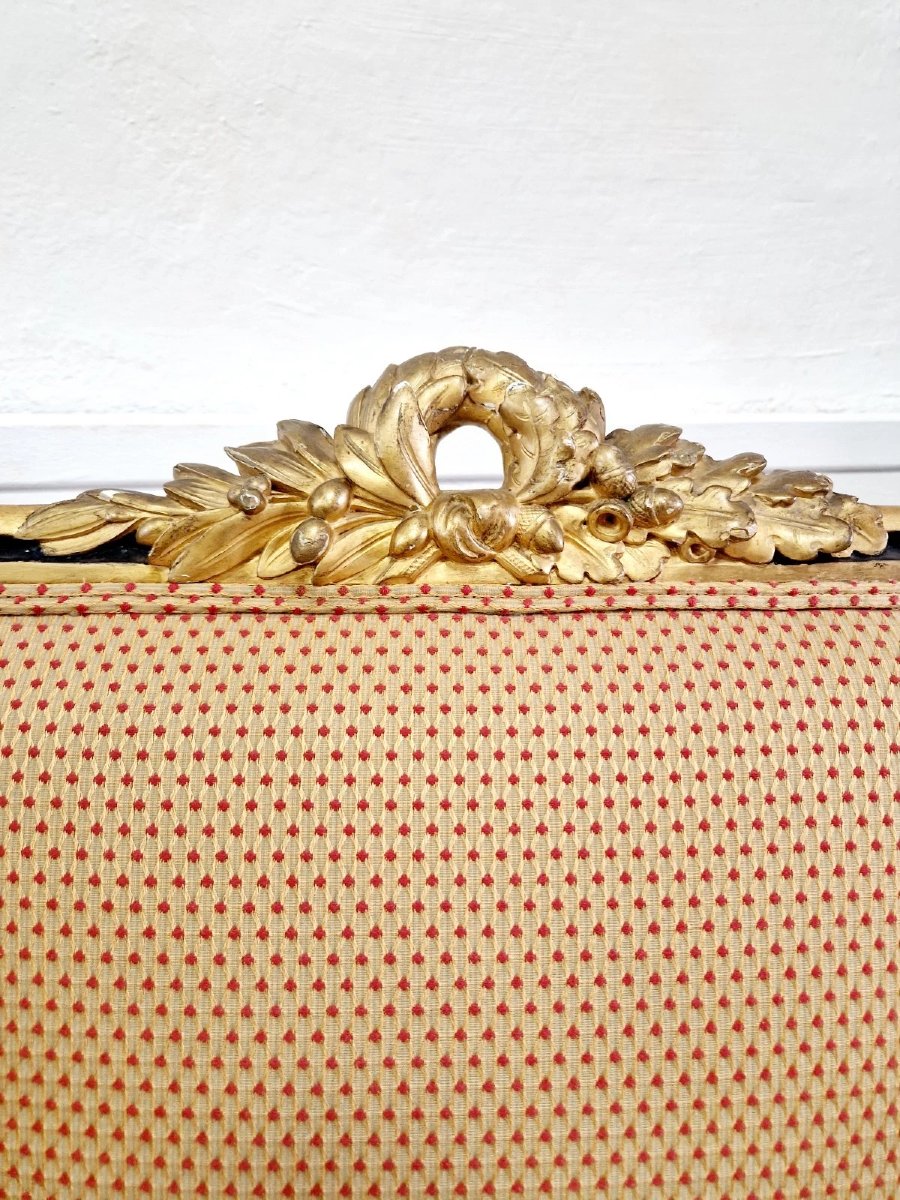 Paire de fauteuils français anciens, époque Napoléon III-photo-4