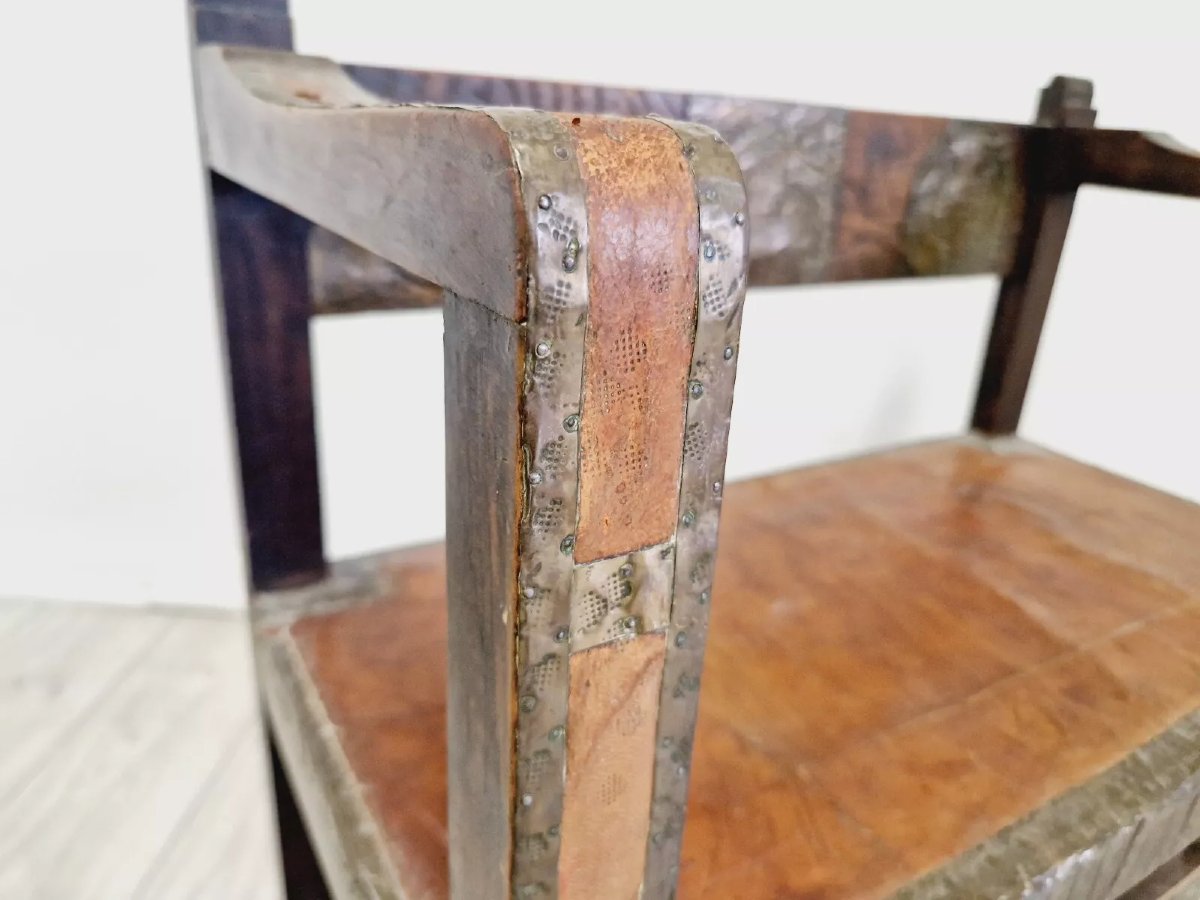 Antique Spanish Colonial Chair-photo-2