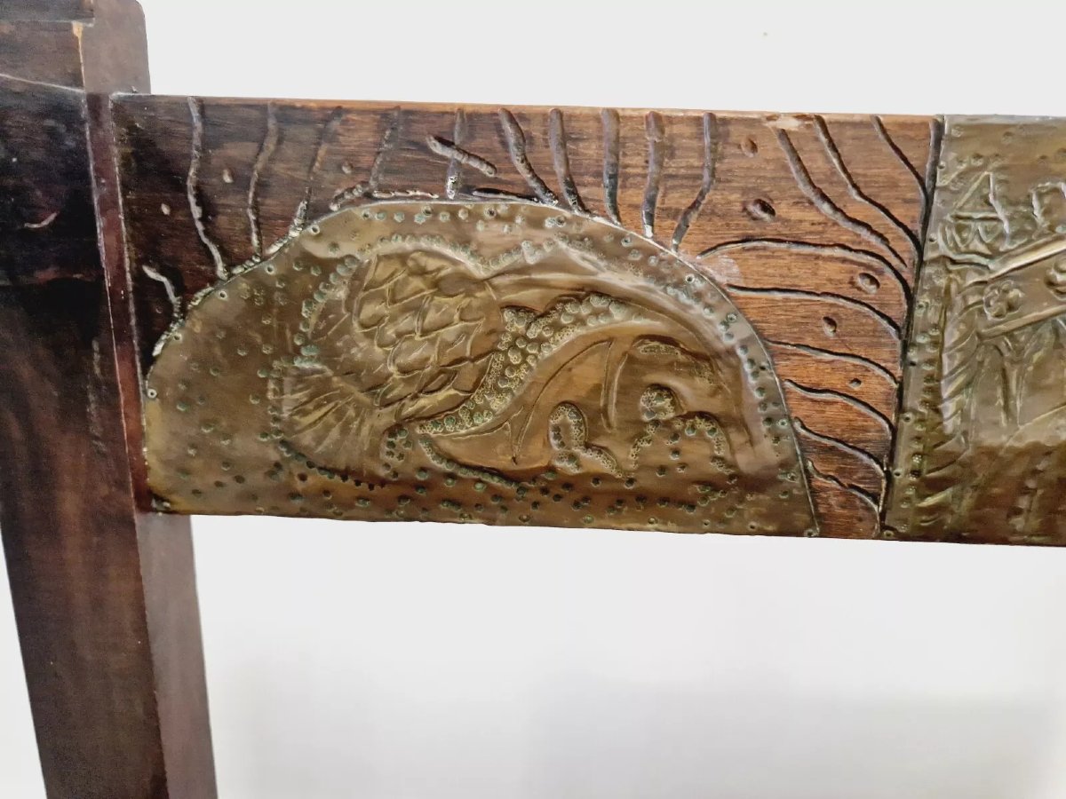 Antique Spanish Colonial Chair-photo-4