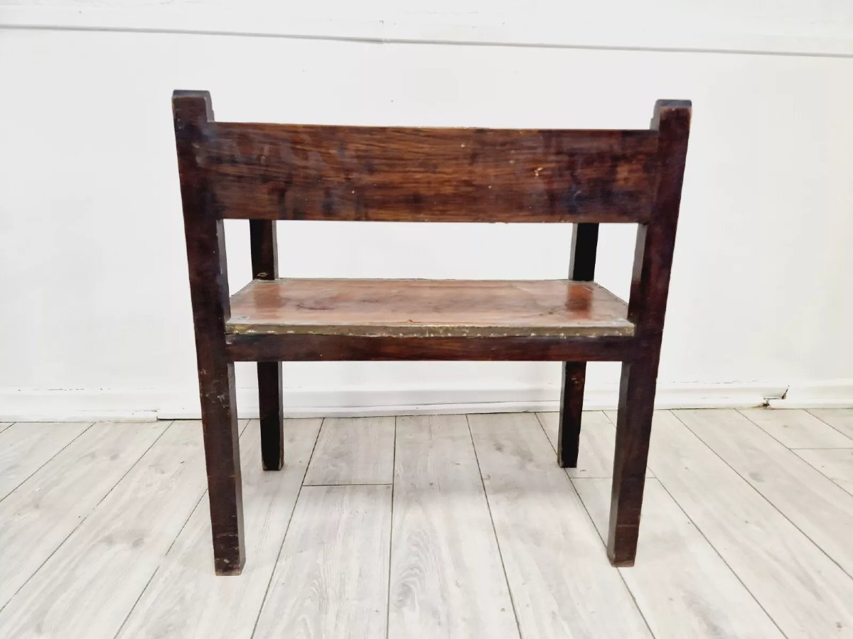 Antique Spanish Colonial Chair-photo-8