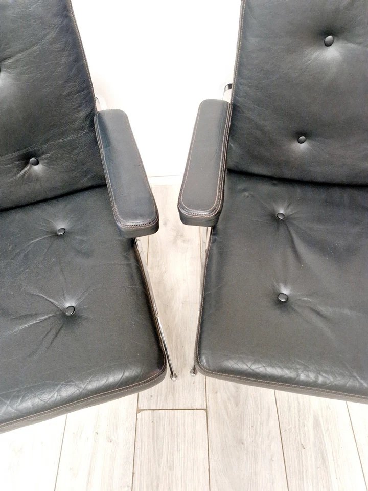 Paire de fauteuils Hille Delphi Amchairs de style Robin Day, milieu du XXe siècle-photo-2