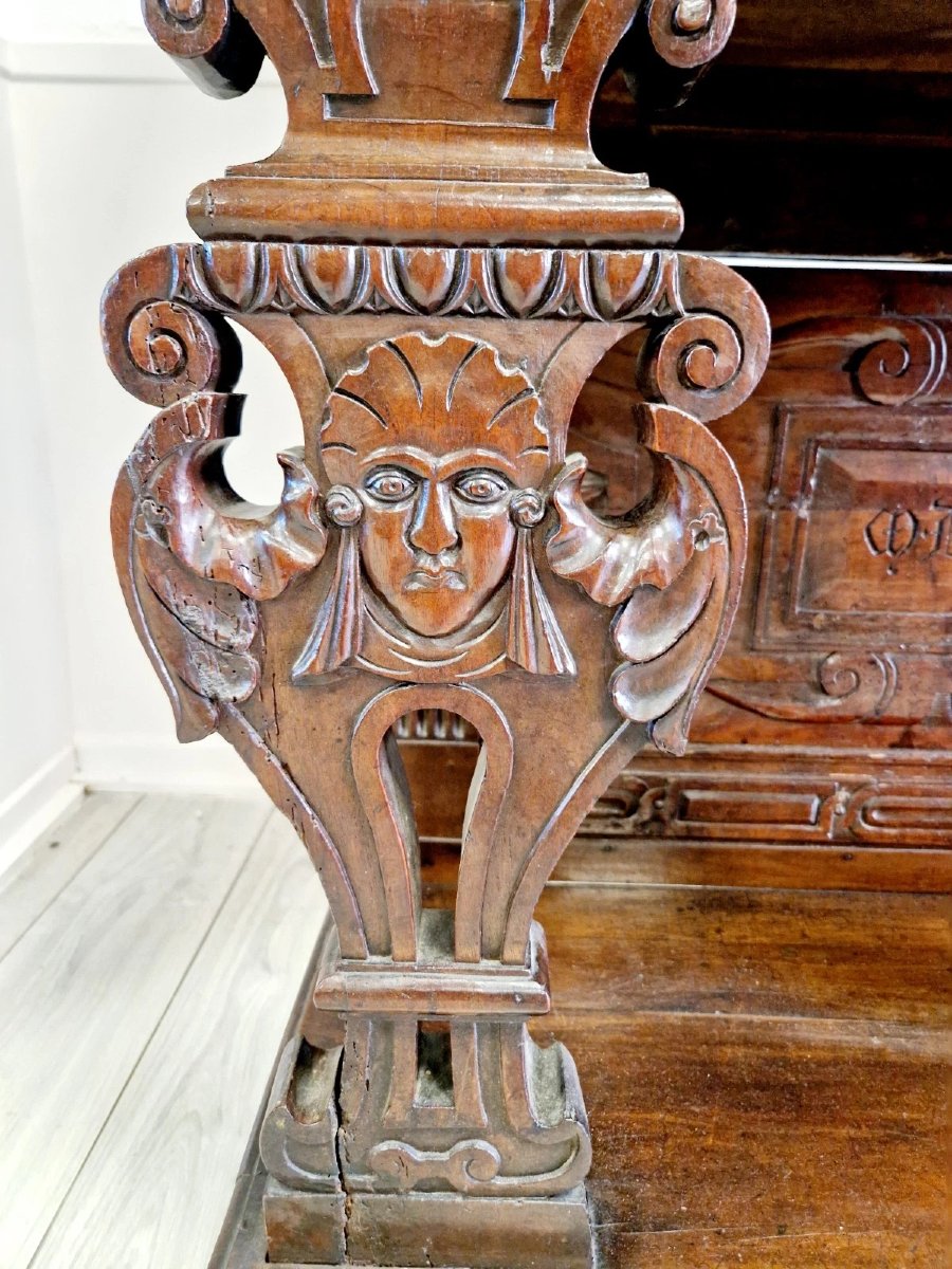 Antique Italian Renaissance Style Cupboard-photo-4