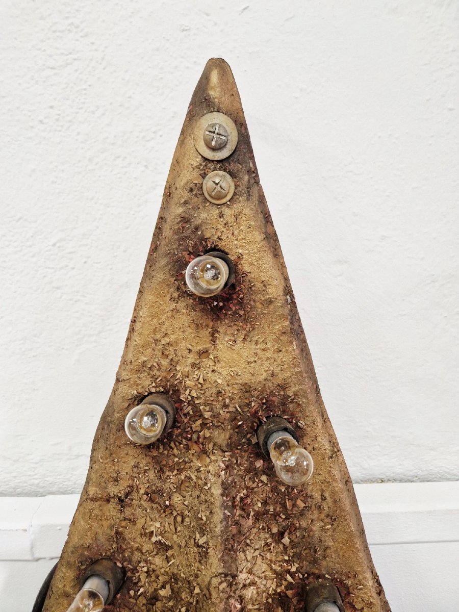 Grande enseigne lumineuse de lampe de cirque vintage-photo-2