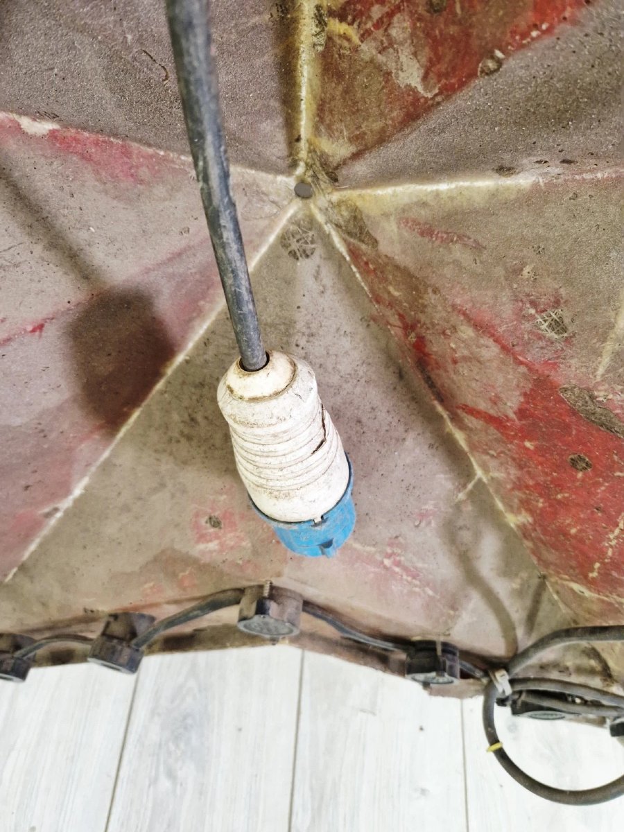 Grande enseigne lumineuse de lampe de cirque vintage-photo-3